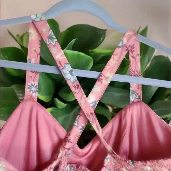 Land Of The Free Summer Midi Dress Size M Colorful - Picture 3 of 6